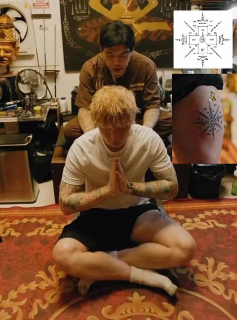 Sak Yant tattoo photo 2