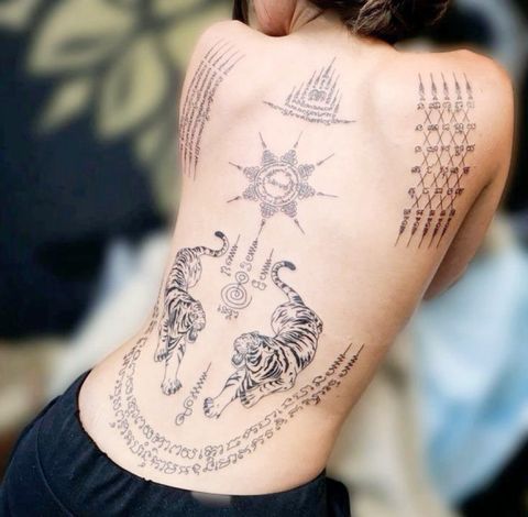 Sak Yant tattoo photo 10