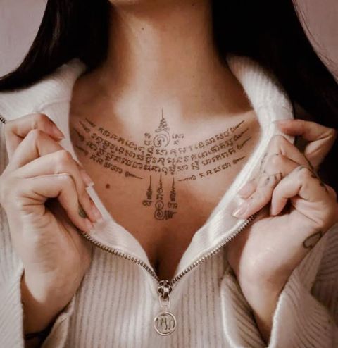 Sak Yant tattoo photo 11