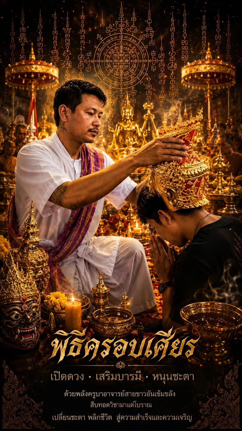 พิธีเสริมสิริมงคลตามตำราโบราณไทย